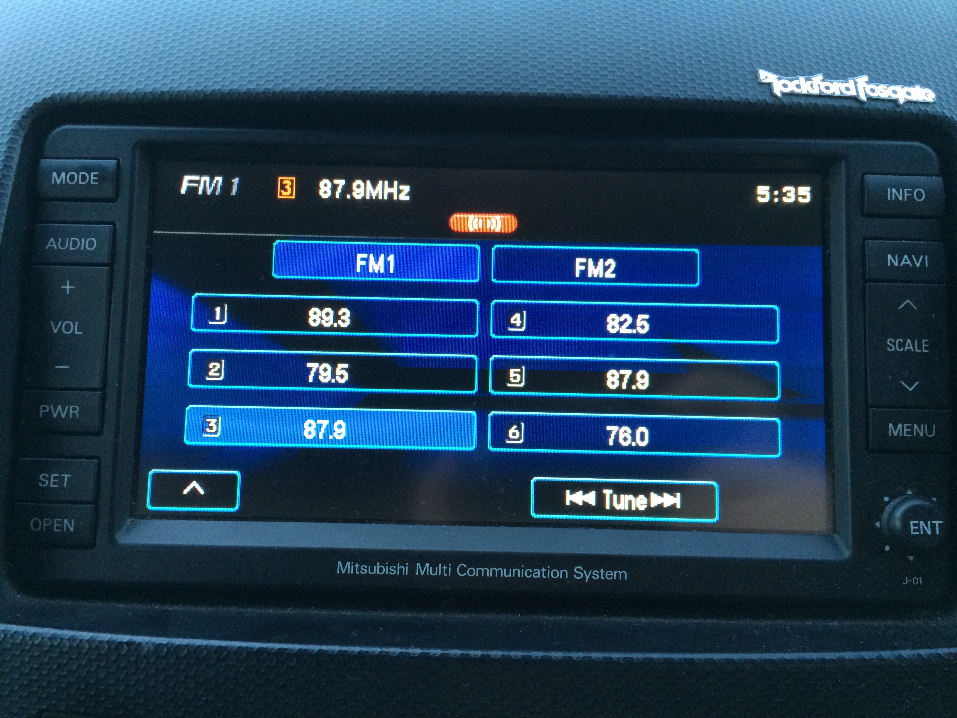 カーナビ Mitsubishi Multi Communication System Mitsubishi MMCS J-11, J-12, J-13, J-15, J16 Japanese to